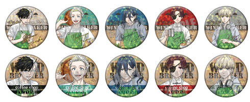 『WIND BREAKER』トレーディングホログラム缶バッジ Coffee shop ver.(全10種)BOX